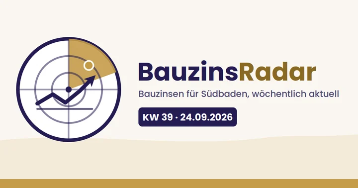 BauzinsRadar Kalenderwoche 39, Stand 24. September 2026