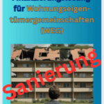 Finanzierungslösung für Wohnungseigen-tümergemeinschaften (WEG)