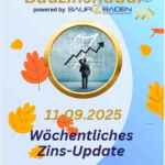 aktuelle Baufianzierungszinsen
