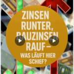 Zinsen runter, Bauzinsen rauf, was läuft hier schief?