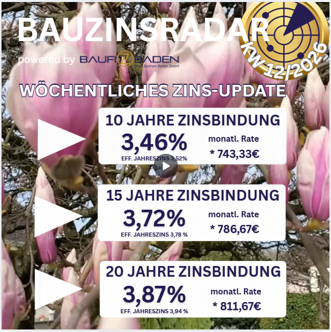 TOP Zins Baufinanzierung, Freiburg, Bad Krozingen