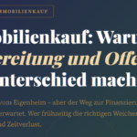Gut vorbereitet zur Traumimmobilie: Tipps zu Bauzinsen, Eigenkapital und Fallstricken bei der Baufinanzierung – vom unabhängigen Spezialisten.